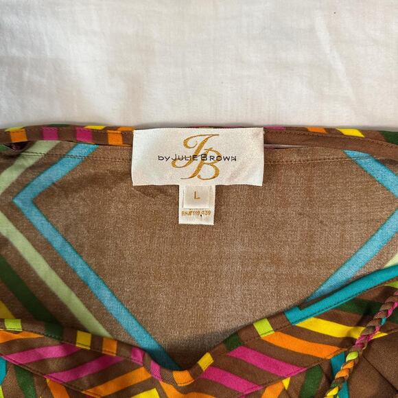 silk maxi dress geometric print summer festival boho - Picture 7 of 8